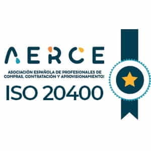 AERCE procurement certification badge