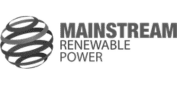 Mainstream Renewable Power logo, owner of the Damlaagte solar PV plant