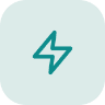 Cleaner power on the grid icon