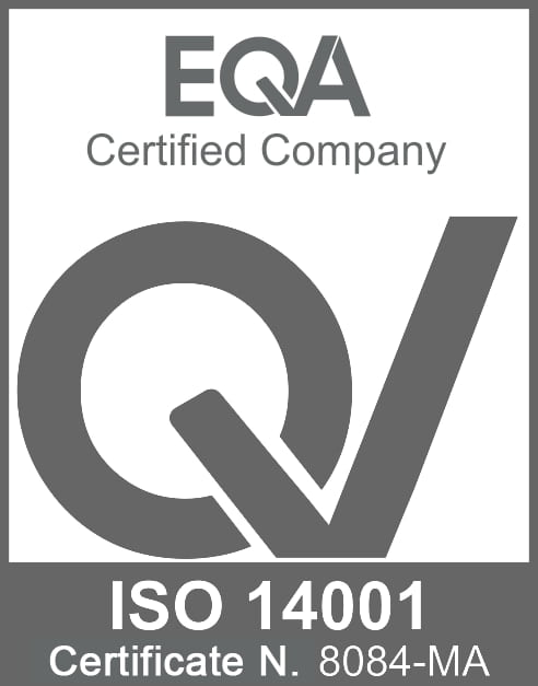 ISO 14001 environmental management certification badge