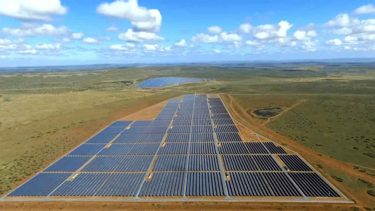 Lesedi 64 MWac solar PV plant in the Northern Cape