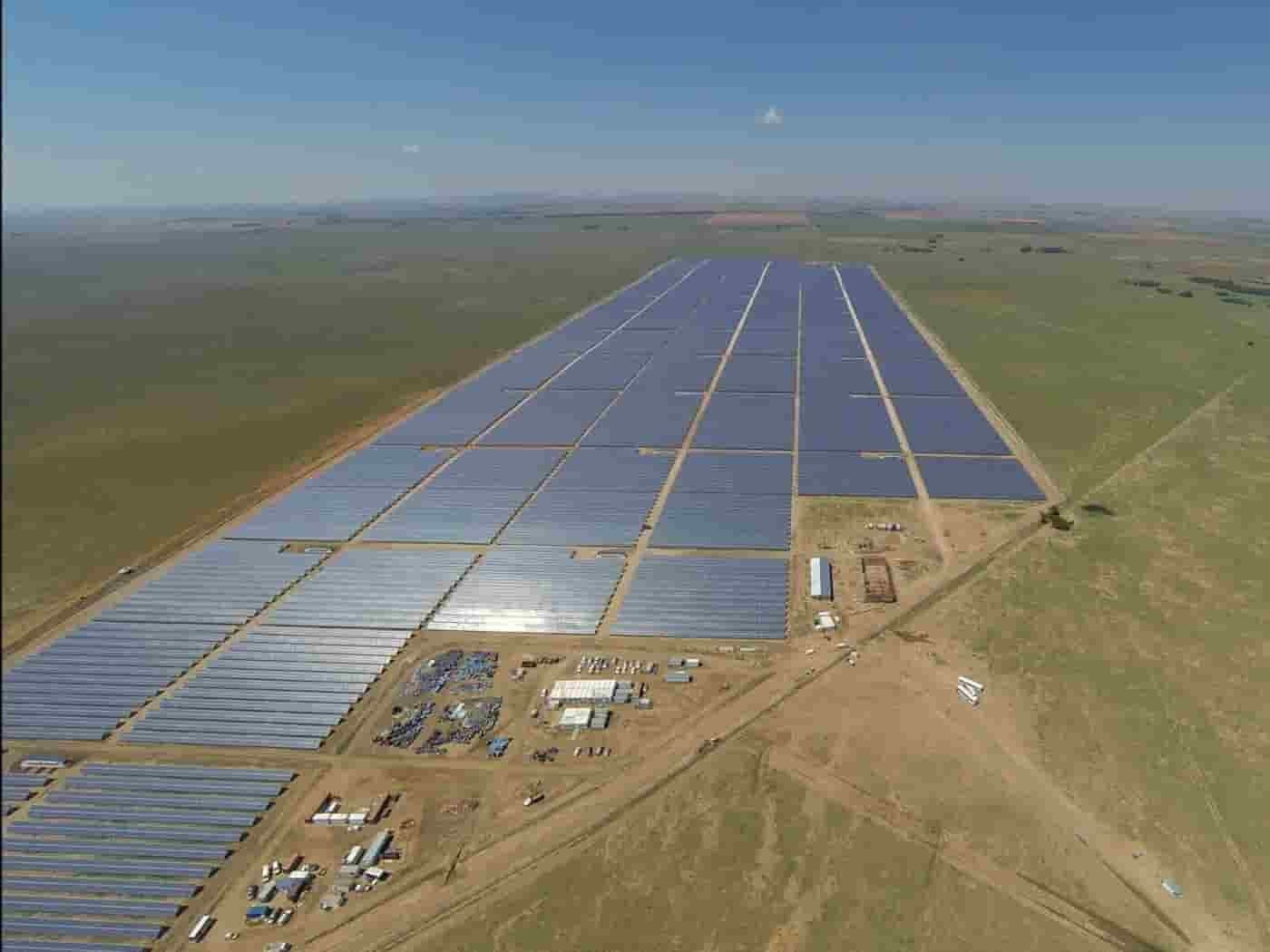 Damlaagte 108 MWac solar PV plant near Parys, Free State