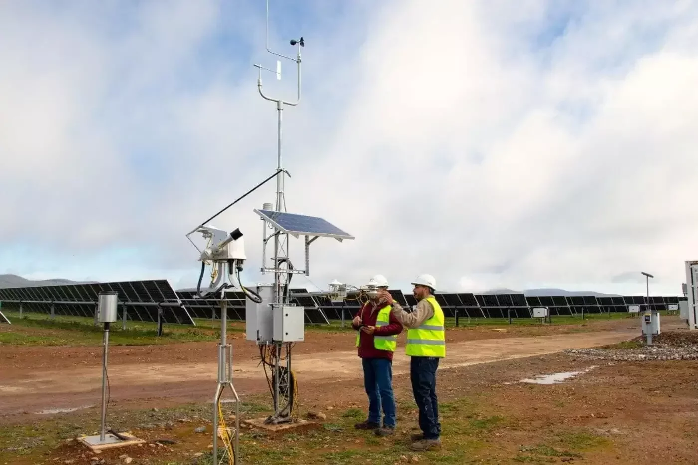 Thermal inspection of solar panels to identify hotspots and faults